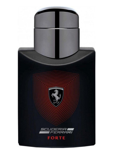 Ferrari Scuderia Forte is an exquisite fragrance for men, presented in a 100 ml bottle of eau de toilette.