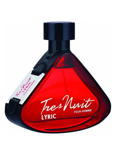 A free men's fragrance, Armaf Tres Nuit Lyric 100ml Eau De Parfum, displayed on a white background.