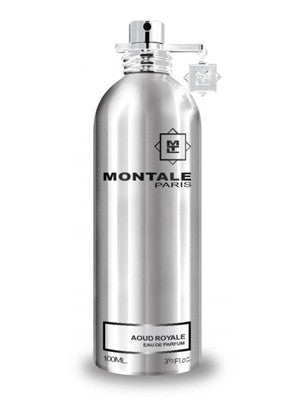 A 100ml bottle of Montale Paris Royal Aoud Eau De Parfum on a white background.