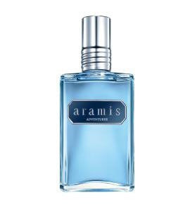A 110ml EDT bottle of Aramis Adventurer by Rio Perfumes on a white background.