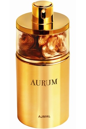 Load image into Gallery viewer, A bottle of Ajmal Aurum 75ml Eau De Parfum on a white background purchased from Rio Perfumes.
