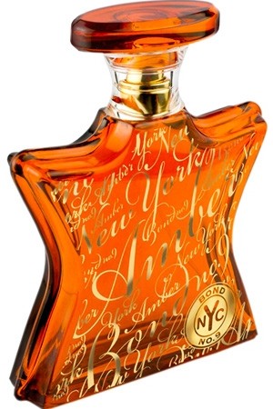 A 50ml EDP perfume bottle from Bond No.9 New York Amber showcased on a white background.