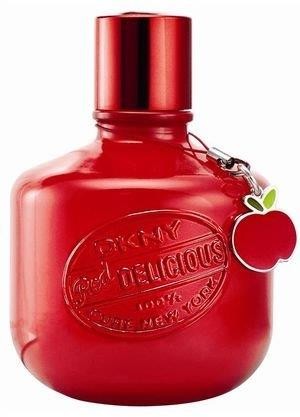 Rio Perfumes offers a 30ml UNBOXED DKNY Red Delicious EDT bottle adorned with an apple, perfect for perfume enthusiasts.