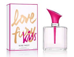 Perfume with a 50ml capacity from Nine West's Love Fury Kiss collection, available at Rio Perfumes.