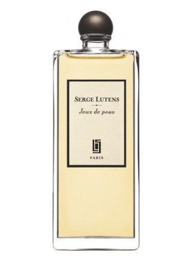 A bottle of Serge Lutens perfume on a white background.