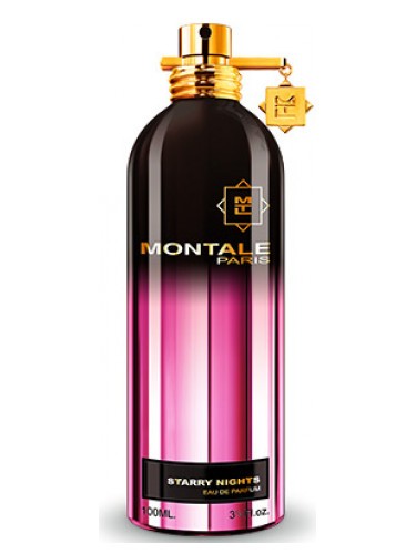 A bottle of Montale Paris Starry Night 100ml Eau De Parfum, a unisex fragrance with amber floral notes.