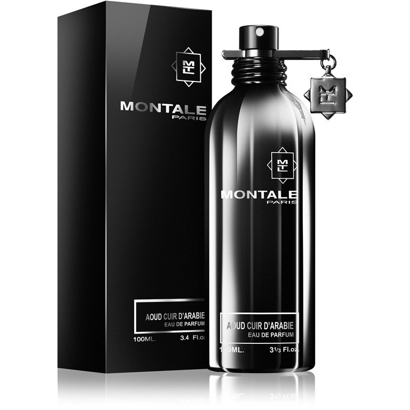 Load image into Gallery viewer, Montale Paris brings you their signature eau de toilette, Montale Paris Cuir D&#39; Arabie, in a stunning 100 ml bottle. Immerse yourself in the mysterious allure of this captivating fragrance, featuring notes of leather, that will leave.
