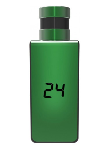 A green ScentStory thermometer with the number 24 on it measuring the temperature.