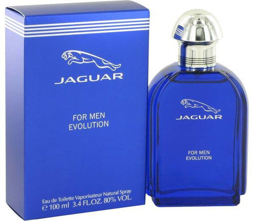 Jaguar Evolution eau de toilette spray, a fragrance for men in the Jaguar Evolution 100ml EDT size.
