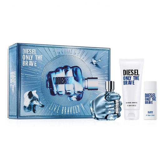 Diesel Only The Brave 75ml gift set available at Rio Perfumes.