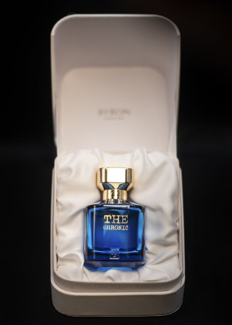 Load image into Gallery viewer, A bottle of Byron Parfums The Chronic Narcotic Collection 75ml Extrait De Parfum in a white box by Byron Parfums.
