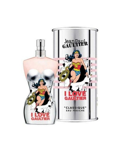 A Jean Paul Gaultier perfume for women - the JPG I Love Gaultier Classique Wonder Woman Eau Fraiche 100ml.