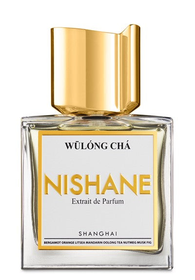A bottle of Nishane Wulong Cha 100ml Extrait De Parfum, a captivating fragrance.