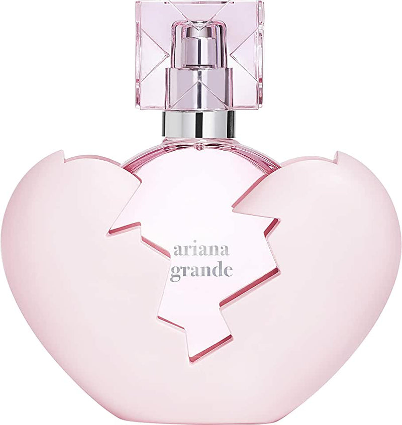 Load image into Gallery viewer, A pink heart shaped bottle of Ariana Grande Thank U, Next 100ml Eau De Parfum, perfect for women who are thankful for the past and ready for what&#39;s next.
