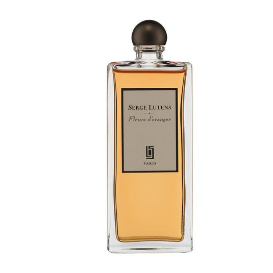A bottle of Fleurs d' Oranger 50ml Eau De Parfum with a black lid, available at Rio Perfumes.