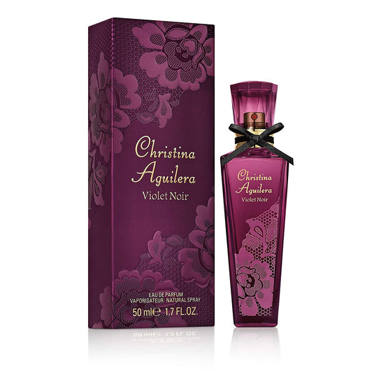 Christina Aguilera presents Christina Aguilera Violet Noir, a captivating fragrance in an Eau de Parfum concentration of 50ml.