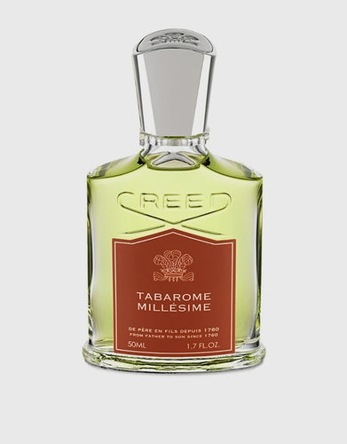 A bottle of vendor-unknown Creed Millisime Tabarome 50ml Eau De Parfum fragrance cologne.