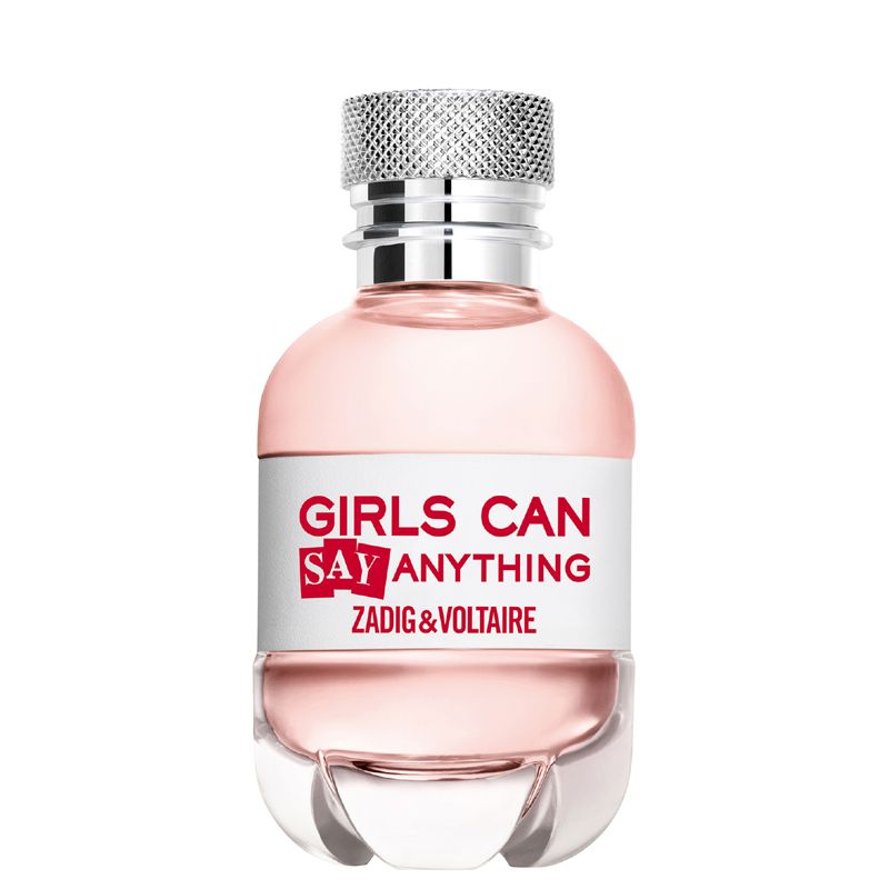 A bottle of Zadig & Voltaire Girls Can say Anything 90ml EDP fragrance for women.