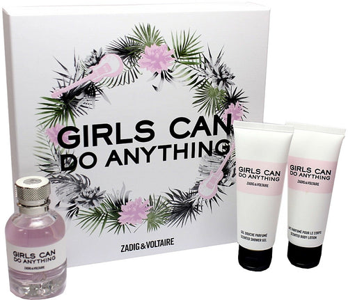 Zadig & Voltaire Girls Can Do Anything fragrance gift set.