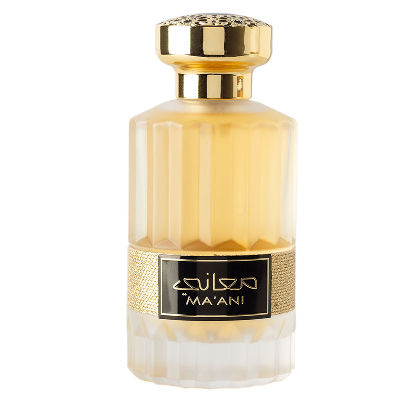Load image into Gallery viewer, A bottle of Lattafa MA&#39;ANI 100ml Eau De Parfum for men &amp; women.
