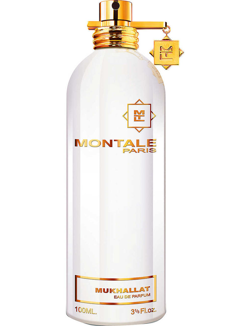 Load image into Gallery viewer, A bottle of Montale Paris Mukhallat 100ml fragrance on a white background.
