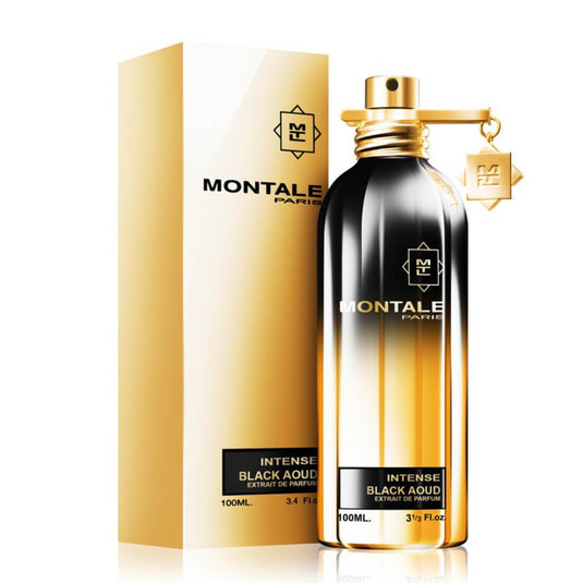 Montale Paris Intense Black Aoud 100ml Extrait De Parfum available at Rio Perfumes.