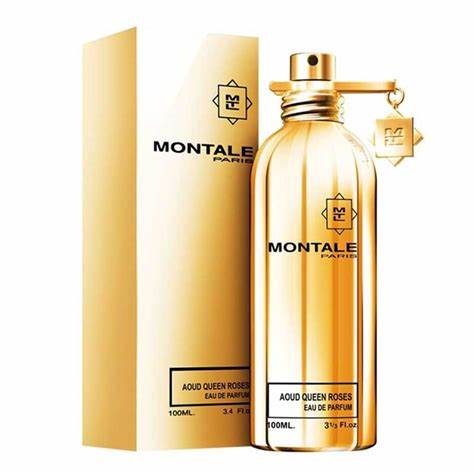 A bottle of Montale Paris Aoud Queen Roses 100ml eau de parfum available at Rio Perfumes.