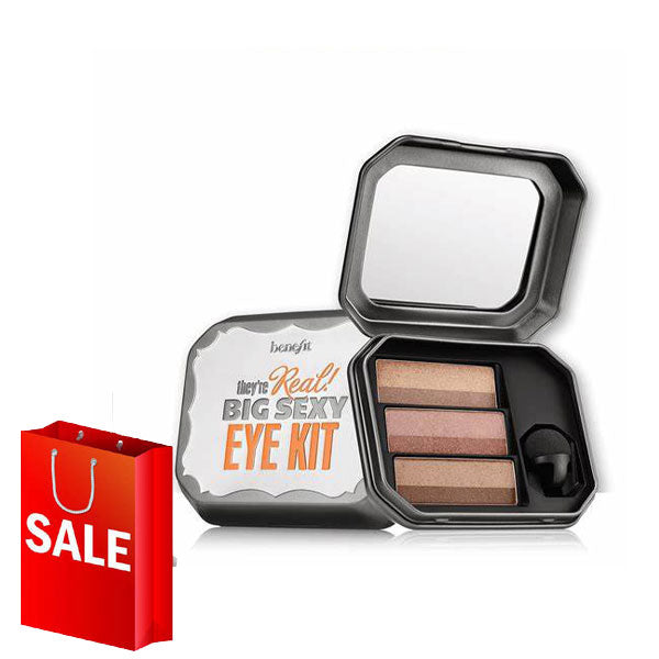 Load image into Gallery viewer, A sale sign on the Benefit They&#39;re Real! BIG SEXY EYE KIT from Benefit.
