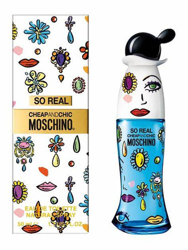 A floral fruity fragrance for women - So Real Cheap & Chic 100ml by Moschino.