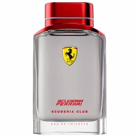 Load image into Gallery viewer, A 125ml bottle of Ferrari Scuderia Club Eau De Toilette by Ferarri from Rio Perfumes.
