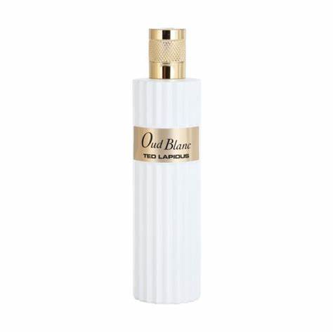 A Ted Lapidus Oud Blanc 100ml Eau De Parfum from Ted Lapidus on a white background.