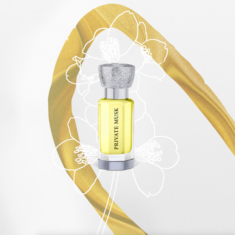 Load image into Gallery viewer, A bottle of Swiss Arabian Private Musk 12ml Concentrated Perfume Oil by Guess on a white background.
