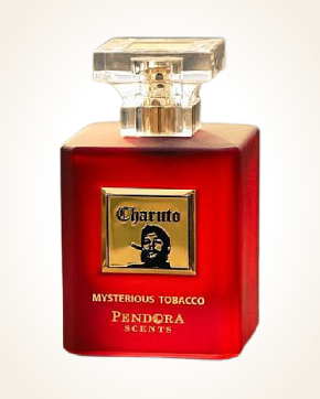 An intoxicating fragrance of Pendora Charuto Mysterious Tobacco 100ml Eau de Parfum by Pendora gently sitting on a white background.