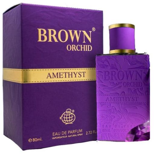 Load image into Gallery viewer, Fragrance World Brown Orchid Amethyst 80ml Eau De Parfum.
