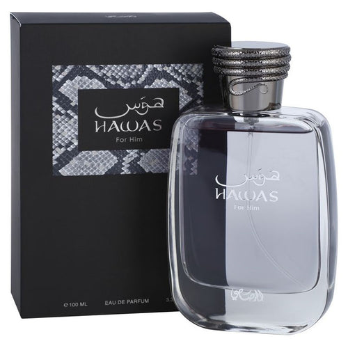 Rasasi Hawas For Men 100ml Eau De Parfum by Rasasi is a fragrance for men that captures the essence of masculinity. Inspired by Rasasi Hawas, this Eau De Parfum is a bold.