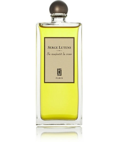 Load image into Gallery viewer, A bottle of Majeste La Rose 50ml Eau De Parfum by Serge Lutens on a white background.
