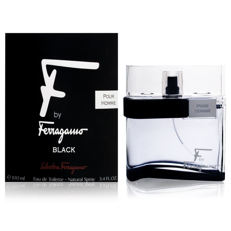 Load image into Gallery viewer, Rio Perfumes sells Salvatore Ferragamo F by Ferragamo Black 100ml EDT spray for men.

