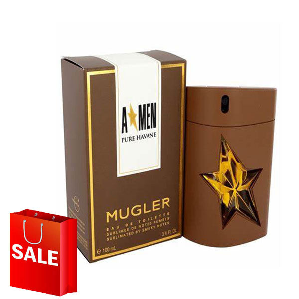 Load image into Gallery viewer, A man by Mugler Amen Pure Havane 100ml EDT with a gourmand interpretation.
