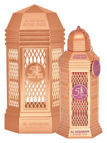 Al Haramain 50 Years Rose Oud Spray 100ml Eau De Parfum - Rio Perfumes
