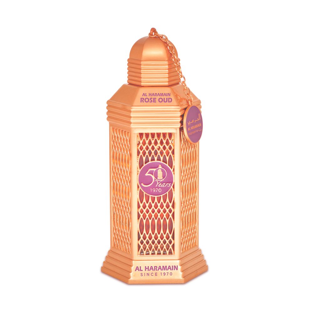 Al Haramain 50 Years Rose Oud Spray 100ml Eau De Parfum - Rio Perfumes