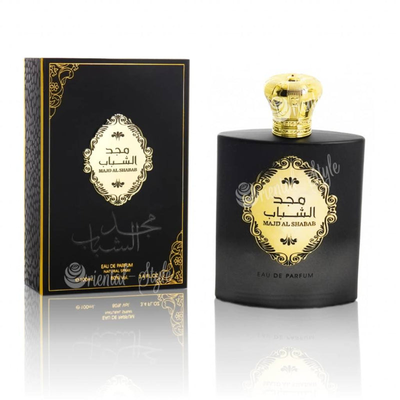Load image into Gallery viewer, A unisex bottle of Ard Al Zaafaran Majd Al Shabab 100ml Eau de Parfum.
