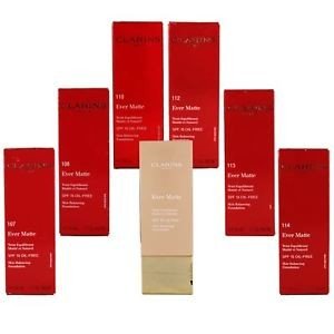 CLARINS EVER MATTE FOUNDATION SPF15 (Oil Free) - Rio Perfumes