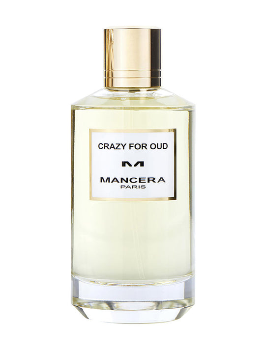 Introducing Mancera Crazy for Oud 120ml Eau De Parfum, a captivating fragrance designed for both men and women.
