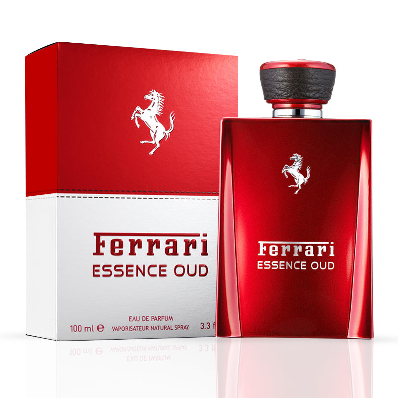 Load image into Gallery viewer, Ferrari Essence Oud 100ml Eau De Parfum for men available at Rio Perfumes.
