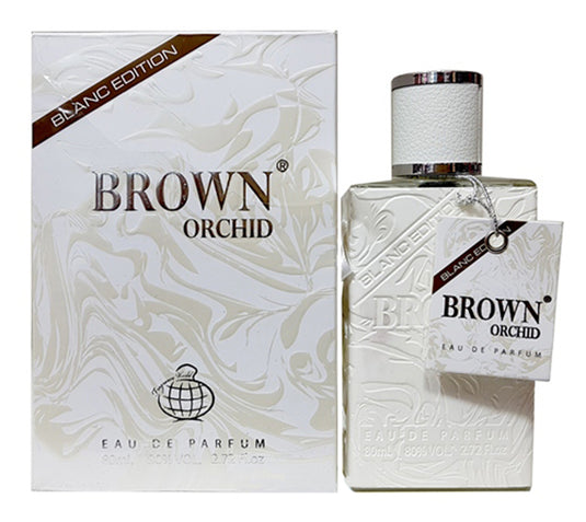 Fragrance World Brown Orchid Blanc Edition 80ml Eau De Parfum by Fragrance World.