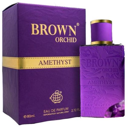 Fragrance World Brown Orchid Amethyst 80ml Eau De Parfum - Rio Perfumes