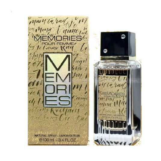 Powerful Fragrance World Memories Pour Femme 100ml Eau de Parfum for women.