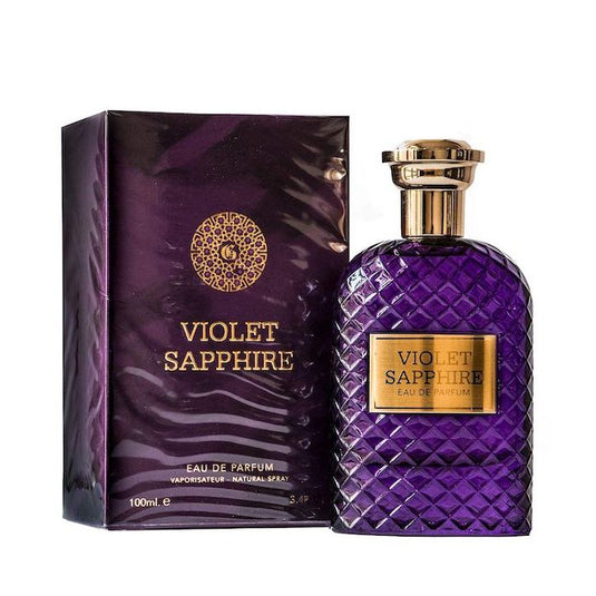 Fragrance World Violet Sapphire 100ml Eau de Parfum.