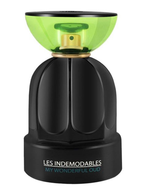 Load image into Gallery viewer, Les Indemodables My Wonderful Oud eau de parfum is a captivating fragrance available in a convenient 90ml bottle for both men and women.
