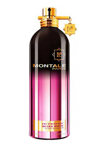 A bottle of Montale Paris Intense Roses Musk 100ml Eau de Toilette, featuring the intoxicating scent of Intense Roses Musk.